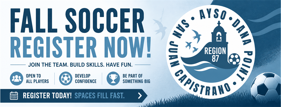 Fall Registration is Open!  
